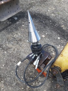 Spaltkegel für Bagger D150